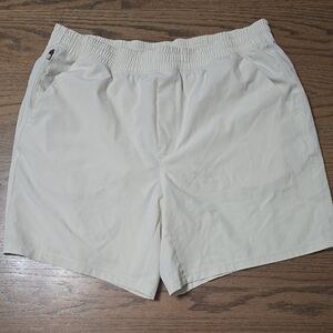 Men's Athletic Shorts in Cream